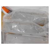 (7) Closet Evolution 7-Hook Pull-Out Rustic Grey Belt Organizer