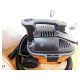 RIDGID 4 Gallon 5.0 Peak HP Portable Shop Vacuum Wet Dry Vac with Fine Dust Filter, Locking Hose and Accessory Attachments
