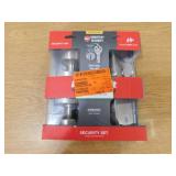 NEW - Kwikset Arroyo Keyed Entry Knob and Single Cylinder Deadbolt Combo Pack featuring SmartKey Security in Satin Nickel