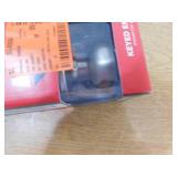 Kwikset Juno Satin Nickel Entry Door Knob Featuring SmartKey Security with Microban Antimicrobial Technology