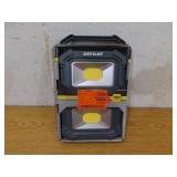 Defiant 3000 Lumens Rechargeable Magnetic Utility Light With Power Bank (2-Pack )