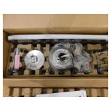 Hampton Bay Bellmore 56 in. Indoor Brushed Nickel Ceiling Fan with DC Motor