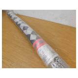 StyleWell Black and White 5 ft. x 7 ft. Diamond Vinyl Area Rug