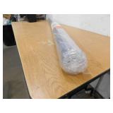 StyleWell Quince Navy/Blue 5 x 7 Medallion Vinyl Area Rug