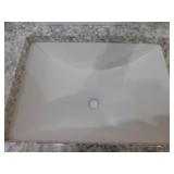 Home Decorators Collection 31 in. W x 22 in. D Cultured Marble White Rectangular Single Sink Vanity Top in Everest