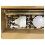 Home Decorators Collection Ryland 52 in. Smart Indoor/Outdoor Matte White Ceiling Fan with Adjustable White LED