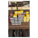 Collection of Bicycle Tire Tubes with Mixed Sizes and Valves