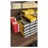 Collection of Bicycle Tire Tubes with Mixed Sizes and Valves