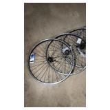 Set of 6 Bicycle Wheels 26â