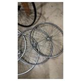 Set of 5 Bicycle Wheels 26"