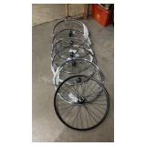 Set of 5 700c Bicycle Wheels