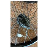 Set of 5 20-Inch Bicycle Wheels Double Wall Design