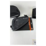 Set of 3 SKS Germany Bike Bags - Traveller Edge and Roll Pack Handlebar/Seat Bag
