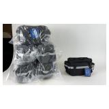 Set of 6 Insulated Bike-mounted KoolPaks with Reflective Trim
