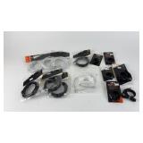 Collection of Bicycle Cables and Seat Post Clamps by Sunlite