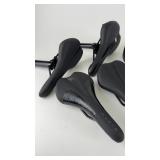 Set of 7 Assorted Bicycle Saddles with Seat Posts