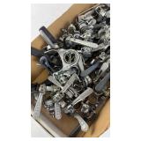 Collection of Vintage Bicycle Brake Levers and Parts