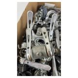 Collection of Vintage Bicycle Brake Levers and Parts