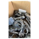 Collection of Vintage Bicycle Brake Levers and Parts