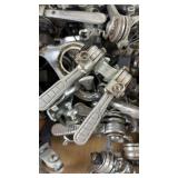 Collection of Vintage Bicycle Brake Levers and Parts