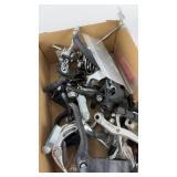 Box of Mixed Bicycle Component Parts