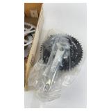 Set of Bicycle Cranksets with Chainrings