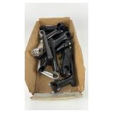 Lot of Mixed Bicycle Stem Set in Black and Silver