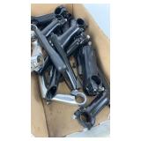 Lot of Mixed Bicycle Stem Set in Black and Silver