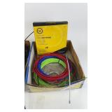 Assorted Set of Bicycle Gear Cable Housings and Cables