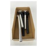 Collection of 5 Bicycle Seatposts in Various Styles