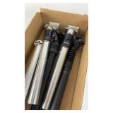 Collection of 5 Bicycle Seatposts in Various Styles