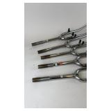 Set of 5 Bicycle Forks with Chrome Finish