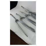 Set of 4 Chrome Bicycle Forks