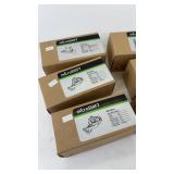 Set of 6 microSHIFT Bicycle Components - Models RD-M21L, SL-M9505-R, SL-M7180-R, TS39-7R