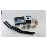 Lot of Bicycle Parts Including Exustar Pedals and Lectric eBikes Accessories