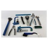 Set of Bicycle Tools and Maintenance Equipment
