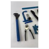 Set of Bicycle Tools and Maintenance Equipment