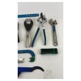 Set of Bicycle Tools and Maintenance Equipment