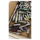 Collection of Mixed Socket Wrenches and Accessories