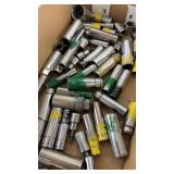 Collection of Mixed Socket Wrenches and Accessories