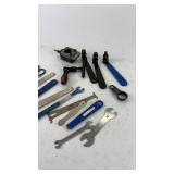 Collection of Bicycle Maintenance Tools