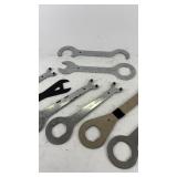 Collection of 8 Park Tool Bicycle Wrenches