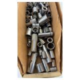 Collection of Various Steel Socket Wrenches