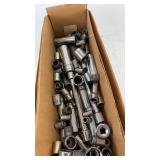 Collection of Various Steel Socket Wrenches