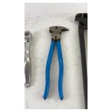 Collection of Hand Tools including Craftsman Ratchet and Pliers