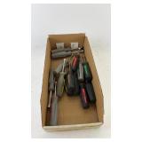 Collection of 10 Mixed Screwdrivers