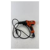 BLACK+DECKERâ¢ 7 Amp Corded Drill