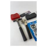 Collection of Hand and Rivet Tools with Bit Sets