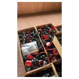 Bulk Lot of Bicycle Reflectors - Various Styles and Colors