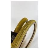 Pair of 26x2.0 SE Bikes Yellow Skinwall Bicycle Tires by Veetire Co.